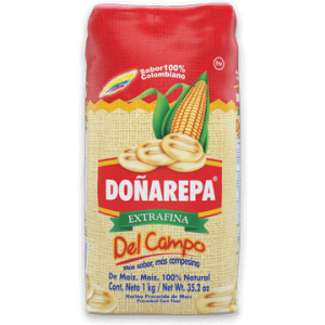 Harina de maíz de Doñarepa extrafina del campo
