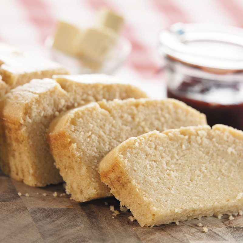 Torta cacera hecha con harina de maíz